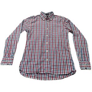 Tommy Hilfiger 80's 2 Ply Fabric Men's Size S Long Sleeve Button Down Shirt!